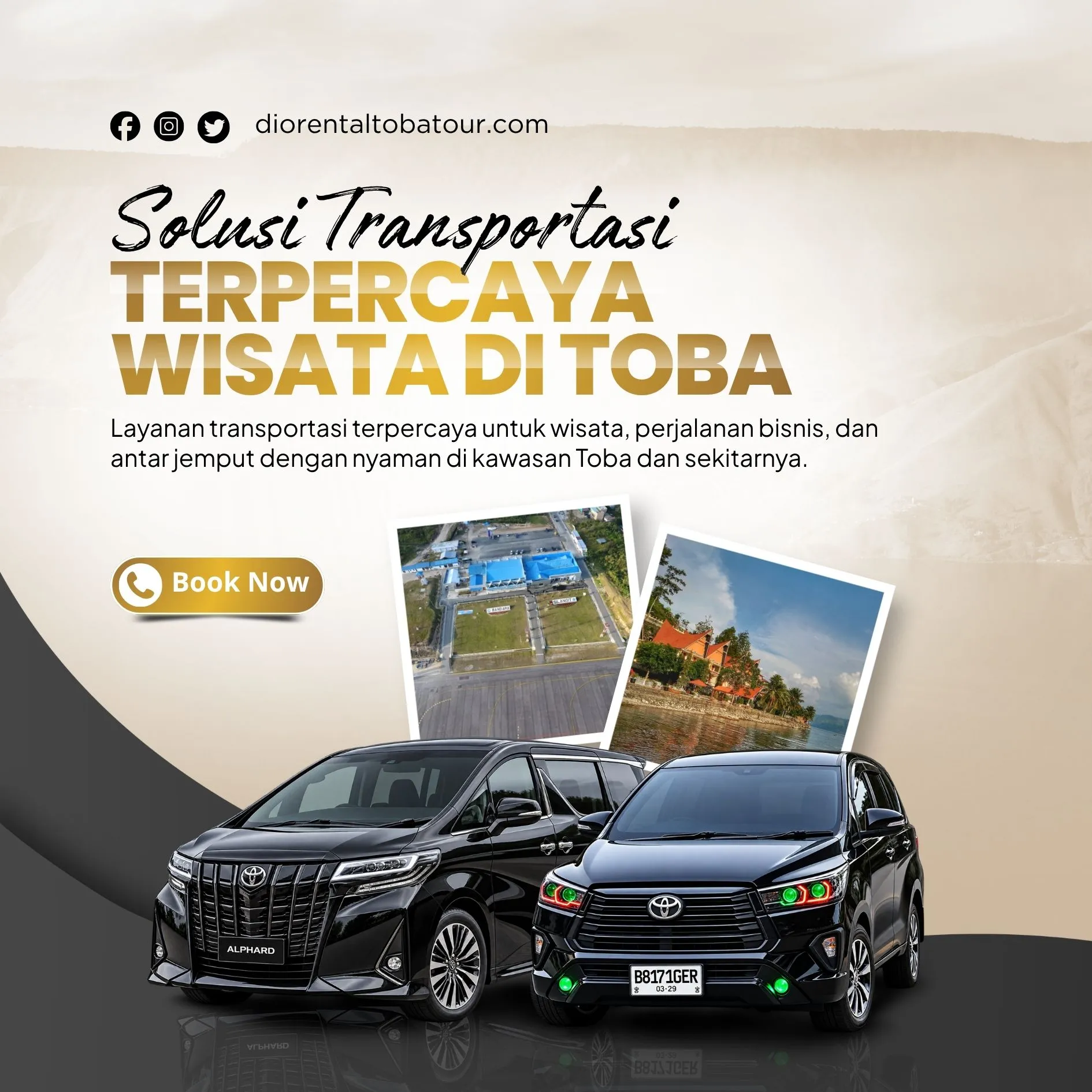 Dior Rental Toba Tour
